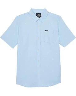 Volcom Kids Salford Woven Short Sleeve (Big Kids) | Shirts & Tops