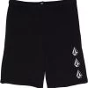 Volcom Kids Iconic Stone Fleece Shorts (Toddler/Little Kids)