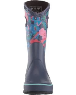 Bogs Kids Rain Boots Water Pansies (Toddler/Little Kid/Big Kid) -Volcom Kids || Bogs Shop 610I WlCBLL. AC SR736920