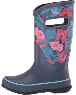 Bogs Kids Rain Boots Water Pansies (Toddler/Little Kid/Big Kid) -Volcom Kids || Bogs Shop 618MKnf 45L. AC SR736920