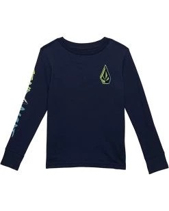 Volcom Kids Send Mode Tech Long Sleeve Tee (Toddler/Little Kids) | Shirts & Tops