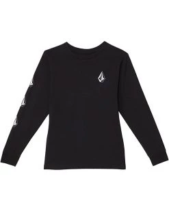 Volcom Kids Iconic Stone Long Sleeve Tee (Big Kids) | Shirts & Tops