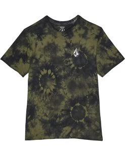Volcom Kids Iconic Stone Dye Short Sleeve Tee (Big Kids) | Shirts & Tops