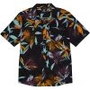 Volcom Kids Leaf Spray Woven Short Sleeve (Big Kids) | Shirts & Tops