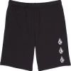 Volcom Kids Iconic Stone Fleece Shorts (Big Kids)