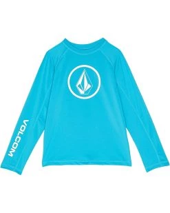 Volcom Kids Lido Solid Long Sleeve Rashguard (Little Kids/Big Kids) | Swimwear