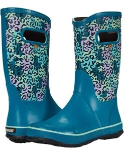 Bogs Kids Rain Boots Leopard (Toddler/Little Kid/Big Kid)