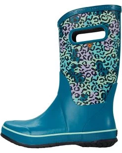 Bogs Kids Rain Boots Leopard (Toddler/Little Kid/Big Kid) -Volcom Kids || Bogs Shop 71Oe On5Z4L. AC SR736920