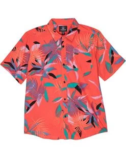 Volcom Kids Leaf Spray Woven Short Sleeve (Big Kids) | Shirts & Tops -Volcom Kids || Bogs Shop 71XdAl4I1XL. AC SR736920