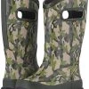 Bogs Kids Rain Boots Army Camo (Toddler/Little Kid/Big Kid)