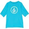Volcom Kids Lido Solid Short Sleeve Rashguard (Toddler/Little Kids) | Swimwear