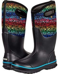 Bogs Classic Tall Design-a-Boot Rainbow Dots | Boots