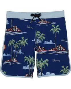 Volcom Kids Isle Hoppa Scallop (Big Kids) | Swimwear