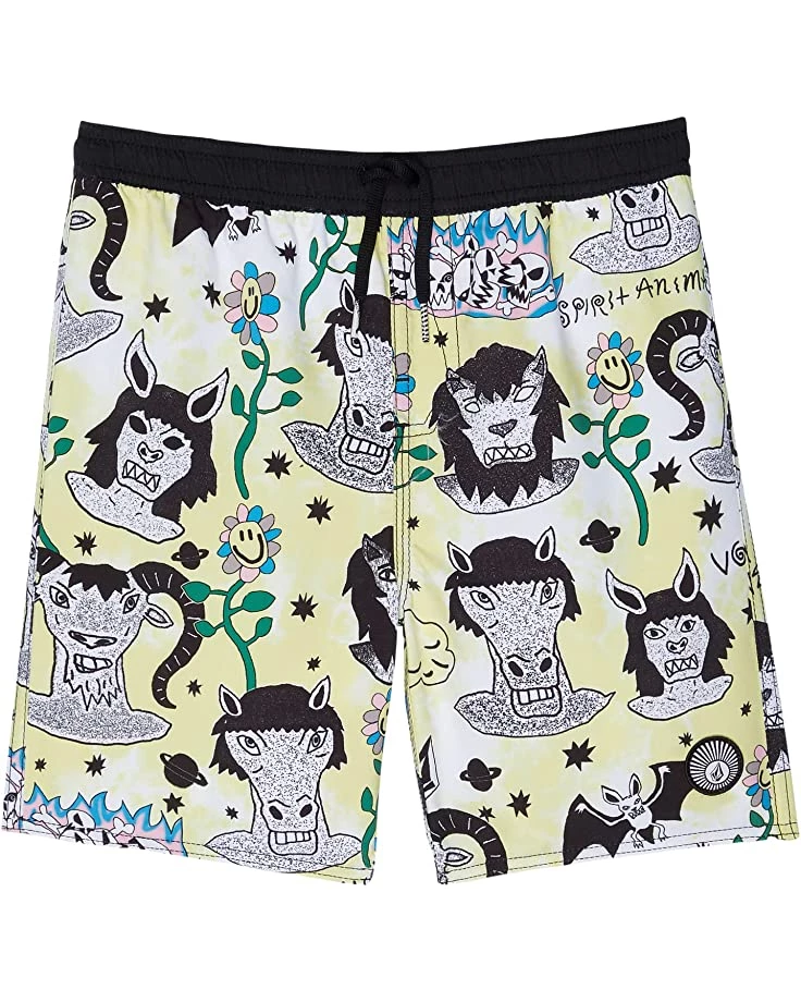 Volcom Kids Surf Vitals Ozzy Trunks (Little Kids/Big Kids) | Swimwear 3 Volcom Kids Surf Vitals Ozzy Trunks (Little Kids/Big Kids) | Swimwear